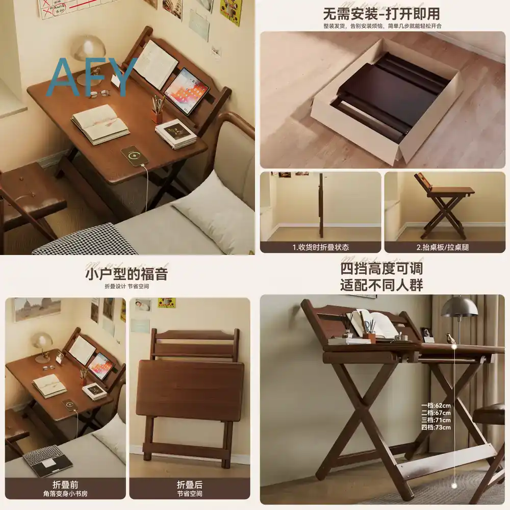 Home Office Of Ikea - 작은 공간을 위한 접이식 책상 침실용