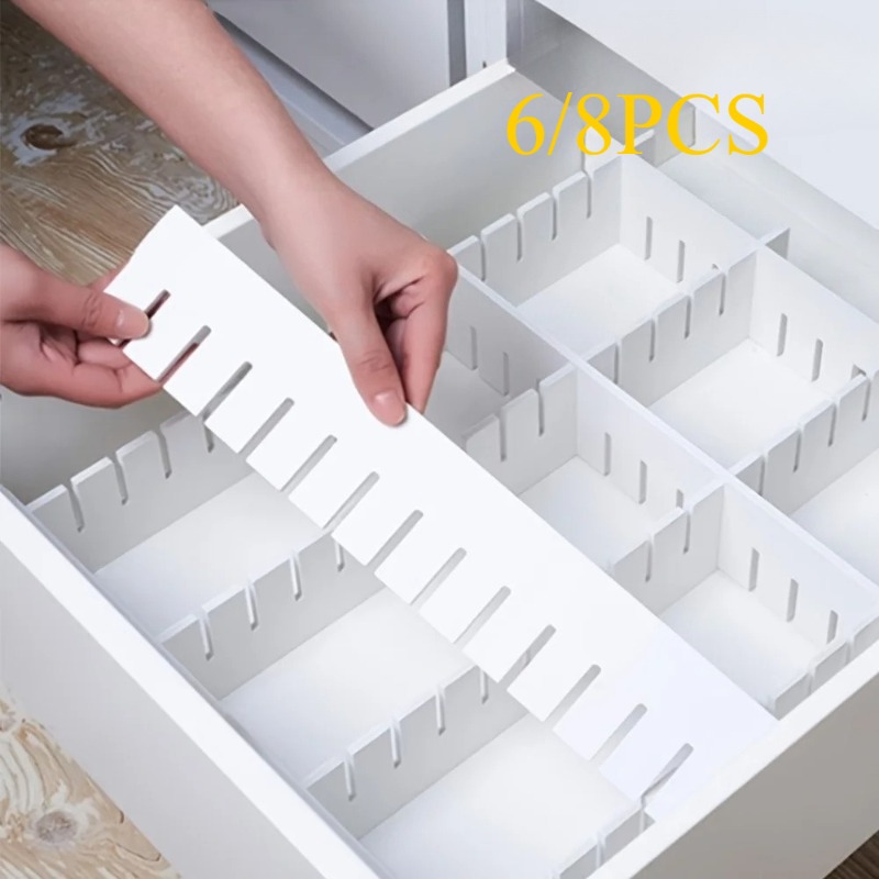 두꺼운 플라스틱 서랍 분리대 그리드, DIY 조립 가능 - Home Office Desk With Drawers 리뷰 및 가격