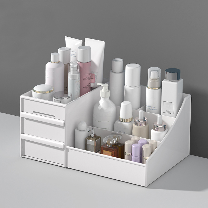 대용량 새 서랍 메이크업 보관 상자 화장품 주최자 보석 - Home Office Desk With Drawers 리뷰 및 가격