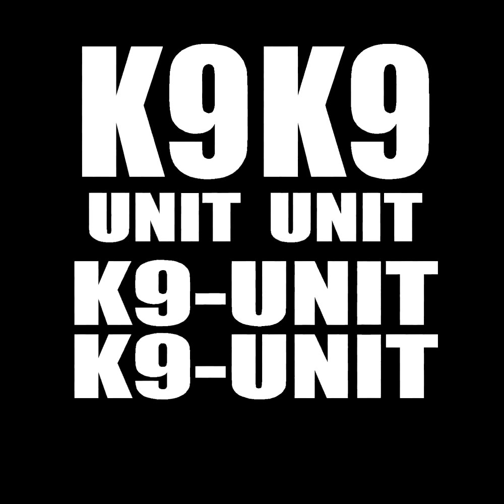 K-9 K9 유닛 데칼 세트 경찰견 비닐 스티커 자동차 - Home Office Logo 리뷰 및 가격