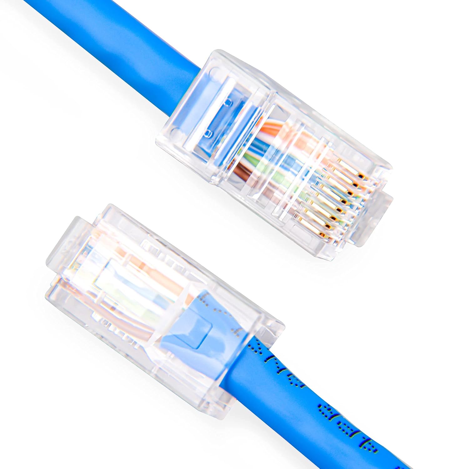 Cat5e 비차폐형 RJ45 크리스탈 헤드 금도금 접점 - Home Office Contact 리뷰 및 가격
