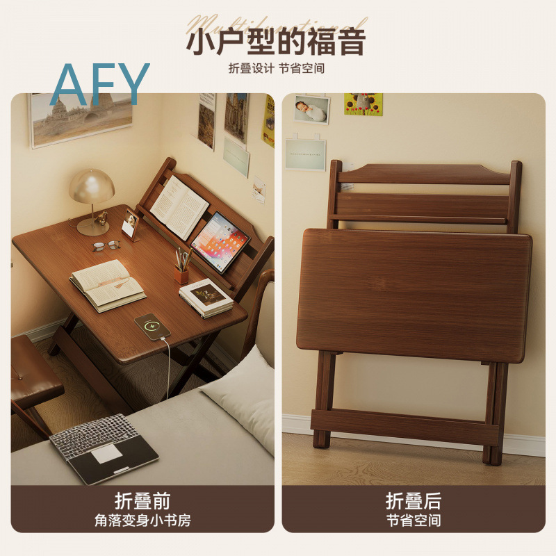 작은 공간을 위한 접이식 책상 침실용 나무 침대 옆 책 - Home Office Of Ikea 리뷰 및 가격