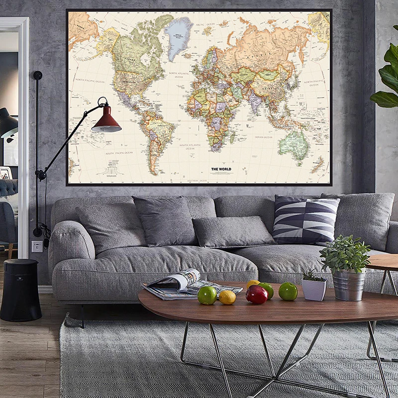 150x225cm 레트로 세계지도 사진 배경 비닐 Un - Home Office Backdrop 리뷰 및 가격