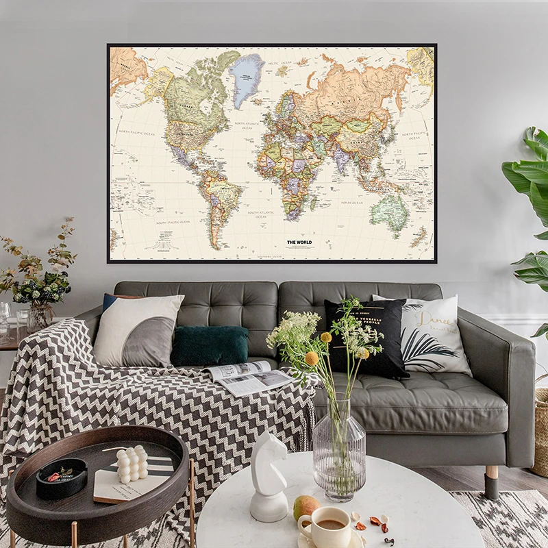 150x225cm 레트로 세계지도 사진 배경 비닐 Un - Home Office Backdrop 리뷰 및 가격