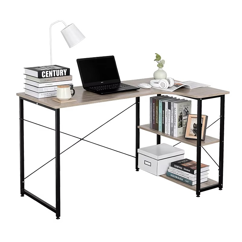 L자형 코너 책상, 책장이 통합된 벽걸이 테이블 캐비닛 - Home Office Desk With Drawers 리뷰 및 가격