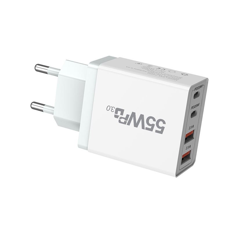 QC3.0 PD 고속 충전기 55W 빠른 벽면 충전기  - Home Office Vivo 리뷰 및 가격