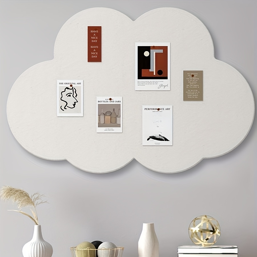 구름 모양 펠트 보드 장식 핀보드 아트워크 디스플레이  - Home Office Backdrop 리뷰 및 가격