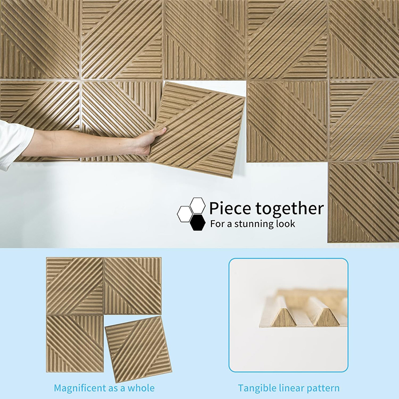 12개 3D 벽 패널 30x30cm 실내 벽 장식 침실 - Home Office Backdrop 리뷰 및 가격