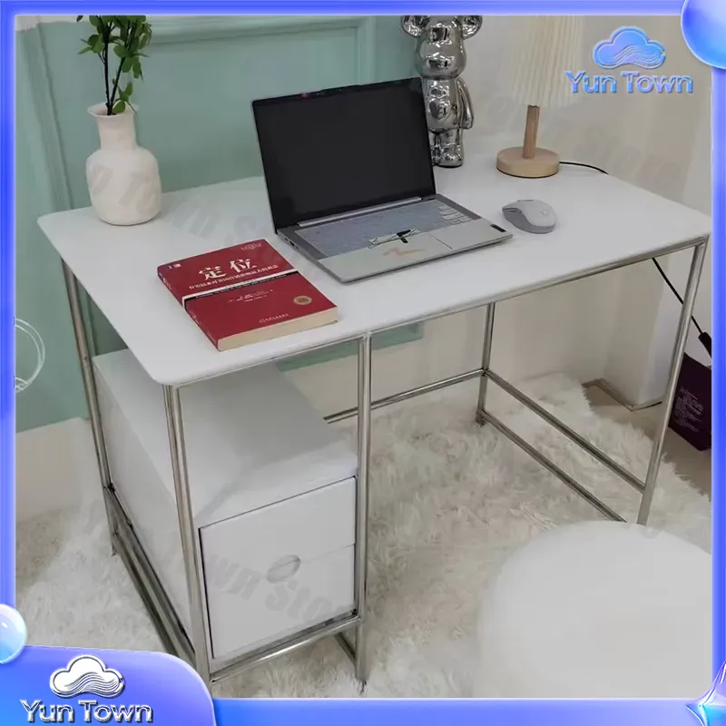 심플한 크림색 컴퓨터 책상, 홈 오피스, 서재, 침실, - Home Office Of Ikea 리뷰 및 가격